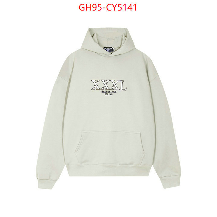 Clothing-Balenciaga best knockoff ID: CY5141 $: 95USD