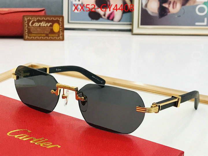 Glasses-Cartier 2023 aaaaa replica customize ID: GY4408 $: 52USD