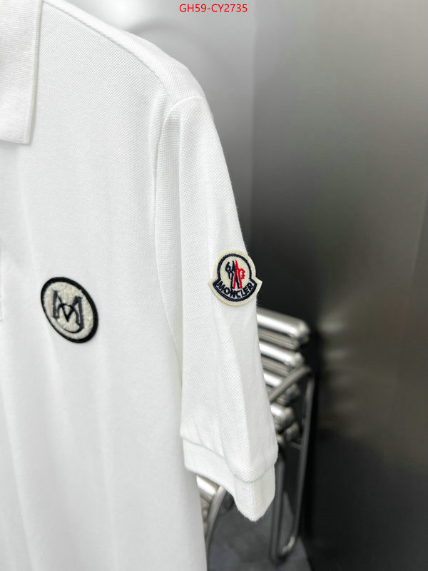 Clothing-Moncler replica wholesale ID: CY2735 $: 59USD