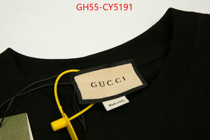 Clothing-Gucci shop ID: CY5191 $: 55USD