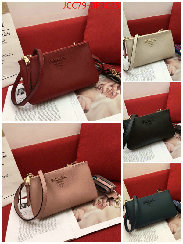 Prada Bags (4A)-Diagonal- sellers online ID: BP3625 $: 79USD