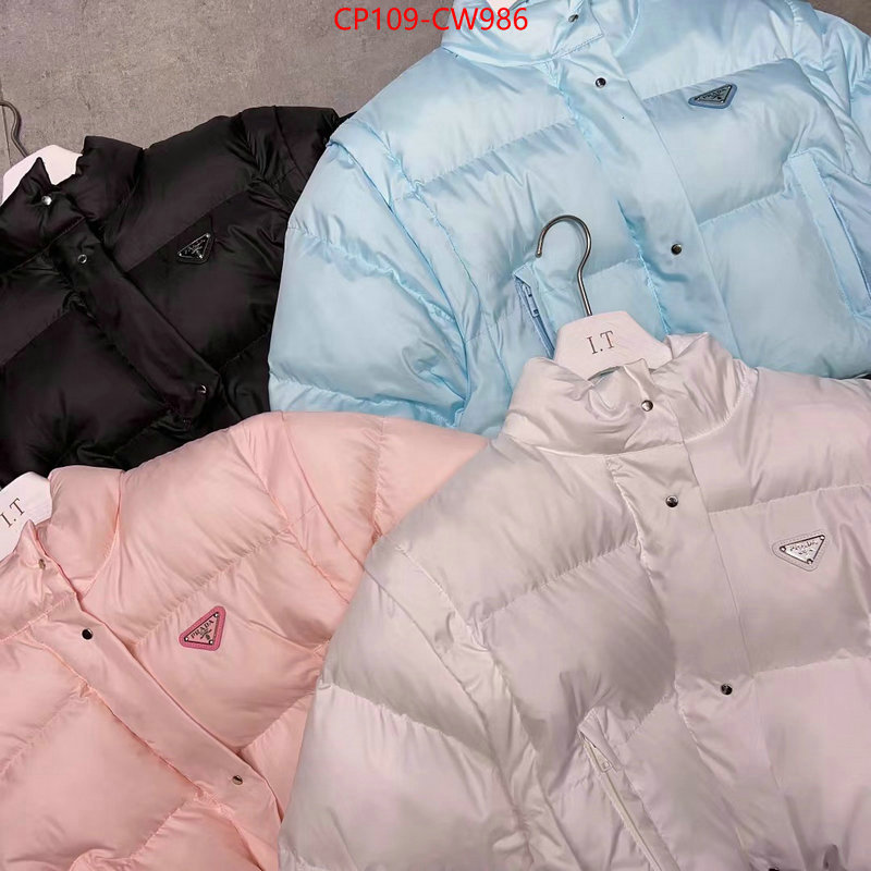 Down jacket Women-Prada are you looking for ID: CW986 $: 109USD