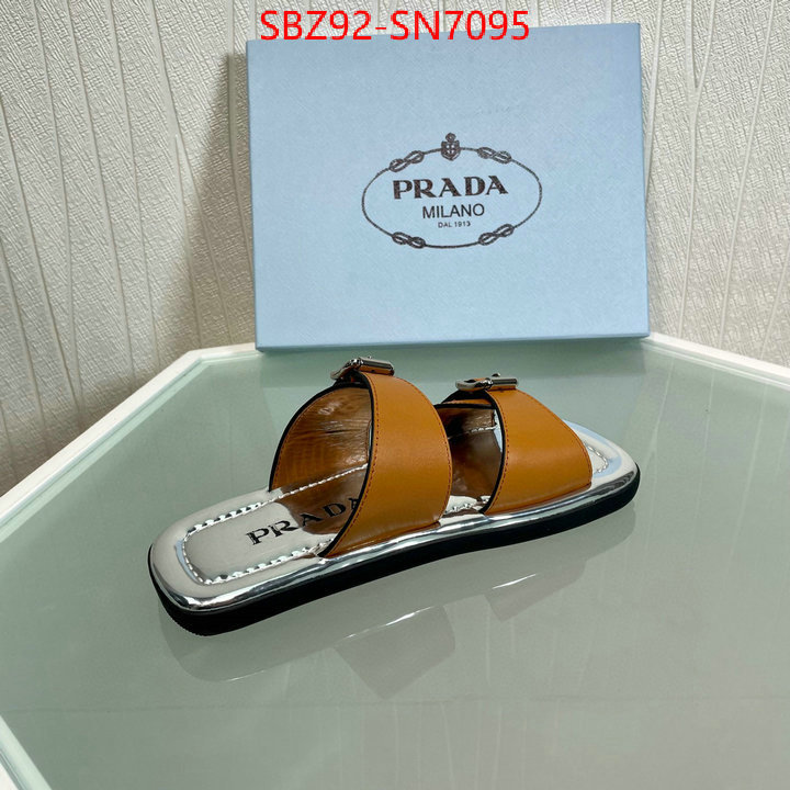 Women Shoes-Prada designer high replica ID: SN7095 $: 92USD