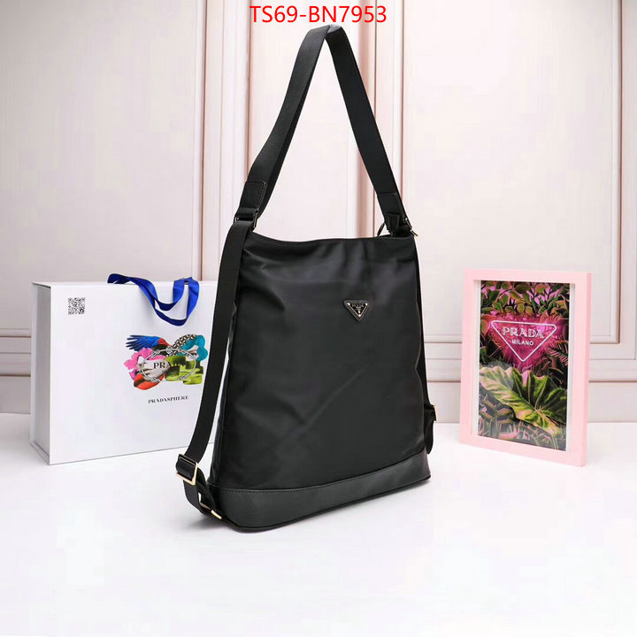 Prada Bags (4A)-Handbag- what's best ID: BN7953 $: 69USD