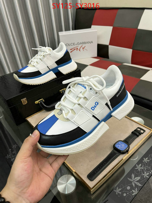 Men Shoes-DG buy 2023 replica ID: SY3016 $: 125USD