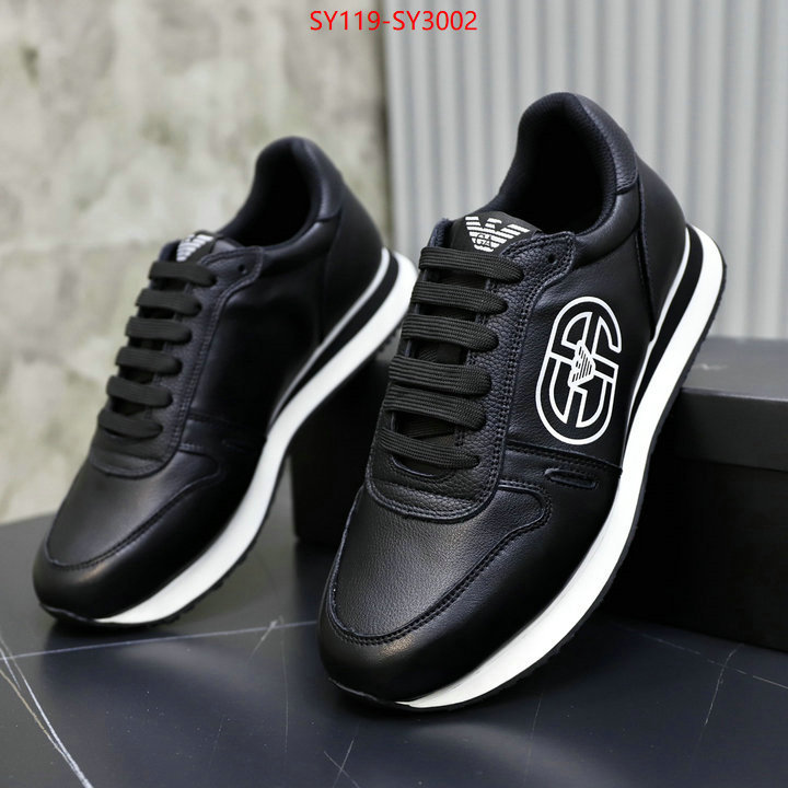 Men shoes-Armani where can i buy the best quality ID: SY3002 $: 119USD