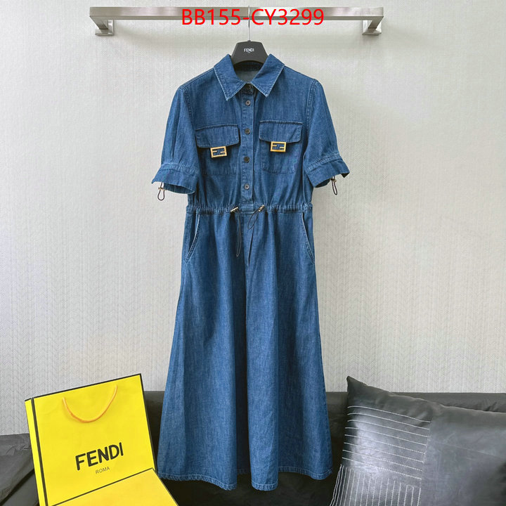 Clothing-Fendi buy best high-quality ID: CY3299 $: 155USD