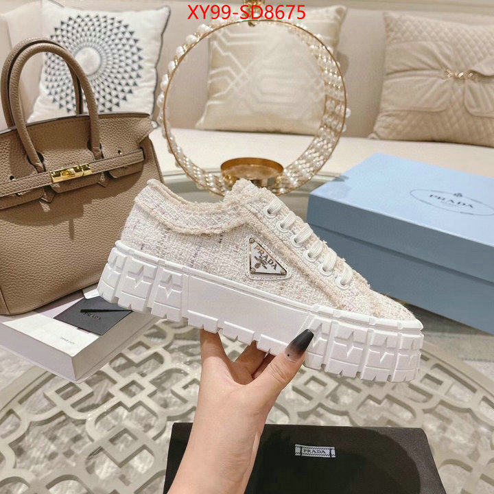 Women Shoes-Prada found replica ID: SD8675 $: 99USD