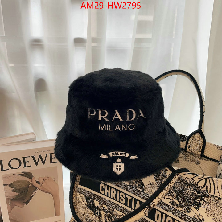 Cap (Hat)-Prada the best quality replica ID: HW2795 $: 29USD