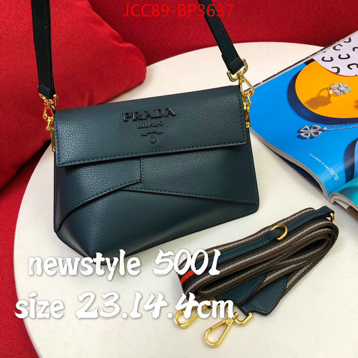 Prada Bags (4A)-Diagonal- 1:1 replica ID: BP3637 $: 89USD