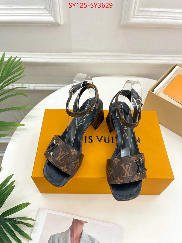 Women Shoes-LV replica sale online ID: SY3629 $: 125USD