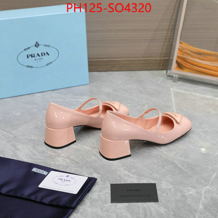 Women Shoes-Prada top quality fake ID: SO4320 $: 125USD