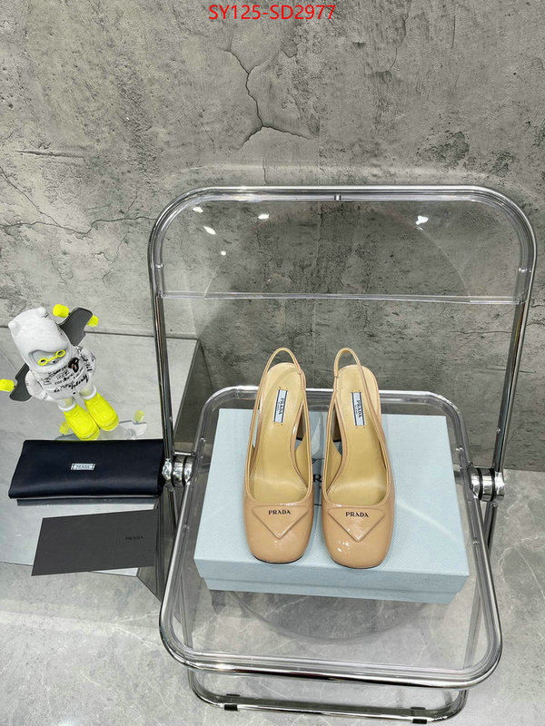 Women Shoes-Prada buy high-quality fake ID: SD2977 $: 125USD