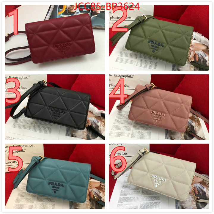 Prada Bags (4A)-Diagonal- what's the best place to buy replica ID: BP3624 $: 85USD