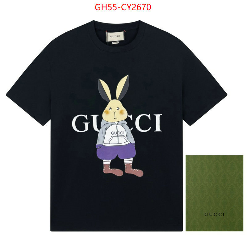 Clothing-Gucci where could you find a great quality designer ID: CY2670 $: 55USD