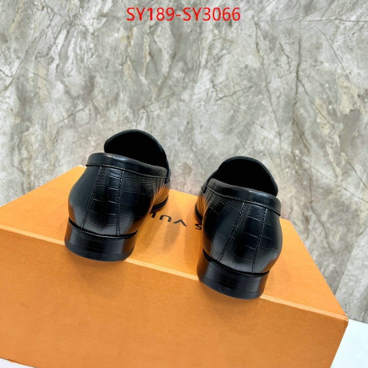 Men Shoes-LV luxury fashion replica designers ID: SY3066 $: 189USD