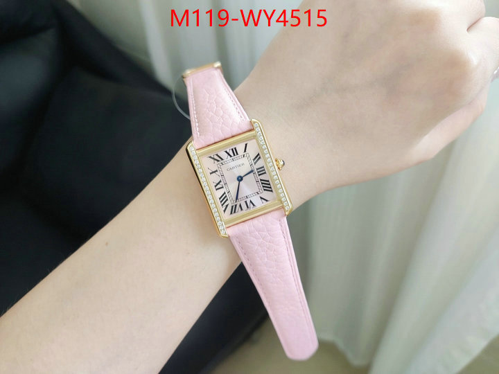 Watch(4A)-Cartier cheap replica ID: WY4515 $: 119USD