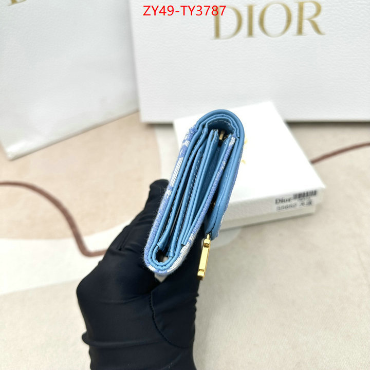 Dior Bags(4A)-Wallet- high quality replica ID: TY3787 $: 49USD