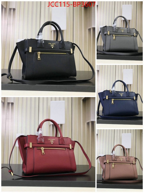 Prada Bags (4A)-Handbag- shop now ID: BP3607 $: 115USD