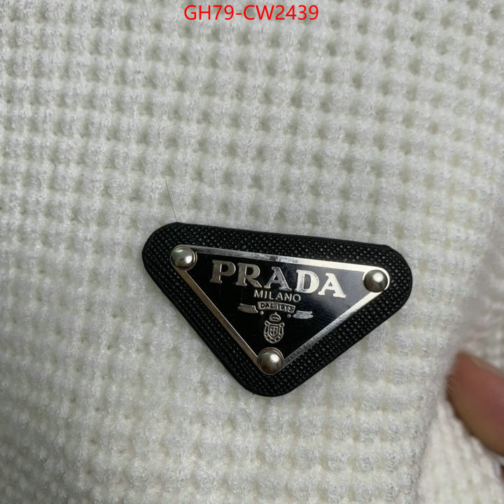 Clothing-Prada best quality replica ID: CW2439 $: 79USD
