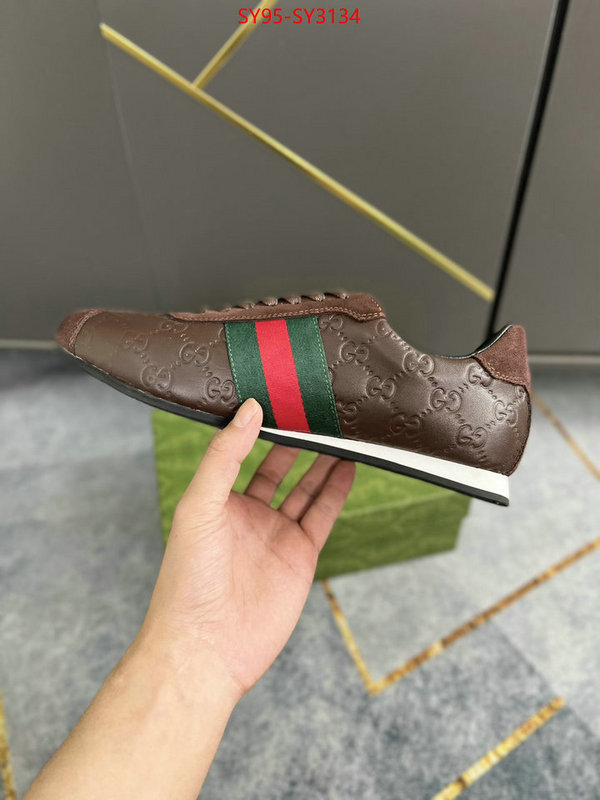 Men Shoes-Gucci what is aaaaa quality ID: SY3134 $: 95USD