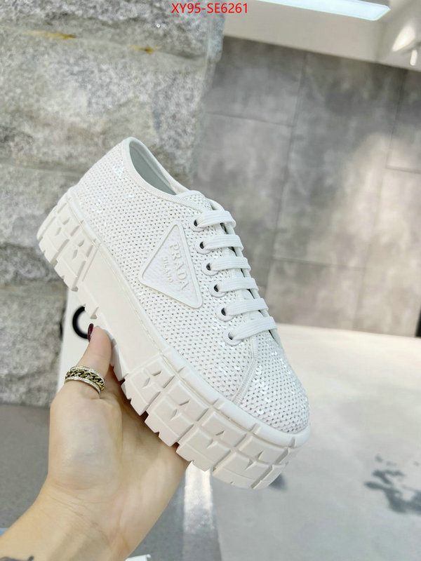 Women Shoes-Prada perfect quality ID: SE6261 $: 95USD