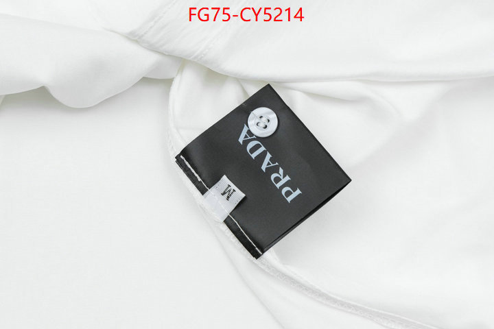 Clothing-Prada top perfect fake ID: CY5214 $: 75USD
