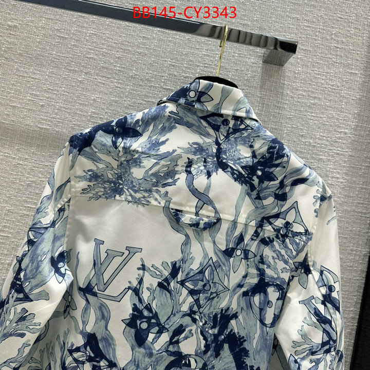 Clothing-LV top 1:1 replica ID: CY3343 $: 145USD