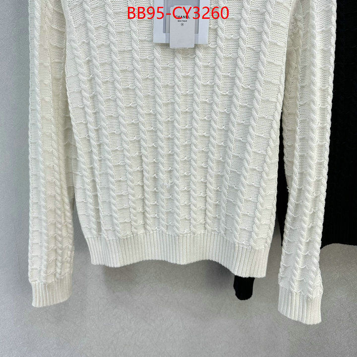 Clothing-Chanel the top ultimate knockoff ID: CY3260 $: 95USD