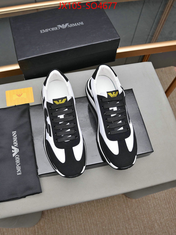 Men shoes-Armani 2023 replica wholesale cheap sales online ID: SO4677 $: 105USD
