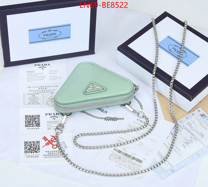 Prada Bags (4A)-Triangle where to buy fakes ID: BE8522 $: 69USD