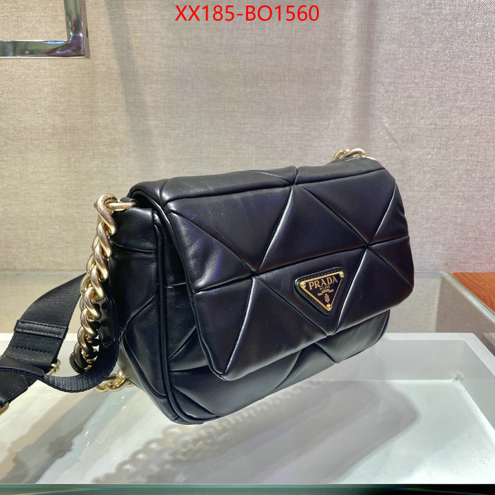 Prada Bags (TOP)-Handbag- 7 star replica ID: BO1560 $: 185USD