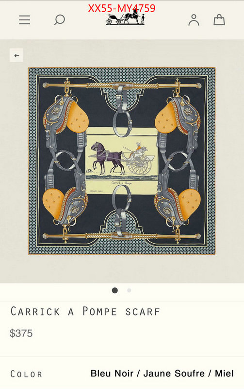 Scarf-Hermes website to buy replica ID: MY4759 $: 55USD