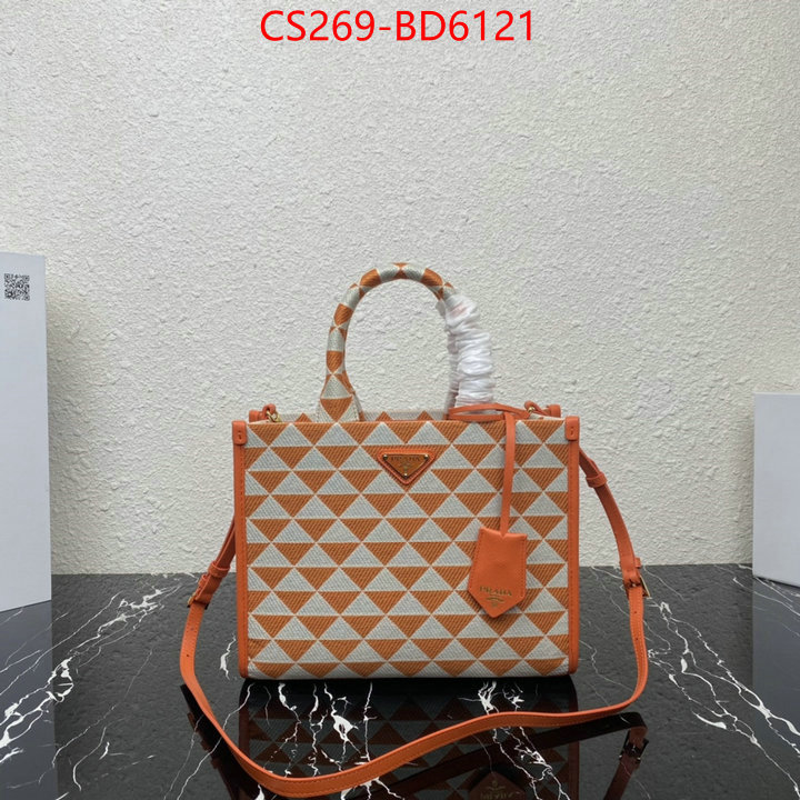 Prada Bags (TOP)-Handbag- what are the best replica ID: BD6121 $: 269USD