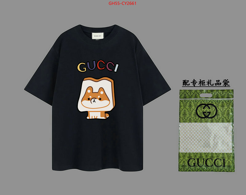 Clothing-Gucci can you buy knockoff ID: CY2661 $: 55USD