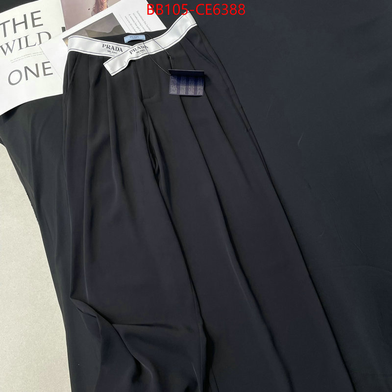 Clothing-Prada how to find replica shop ID: CE6388 $: 105USD