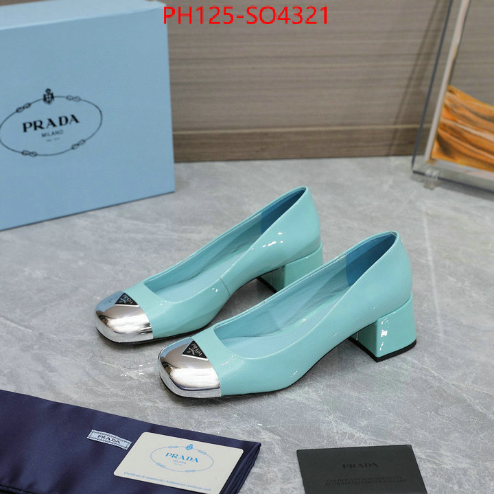 Women Shoes-Prada buy best quality replica ID: SO4321 $: 125USD