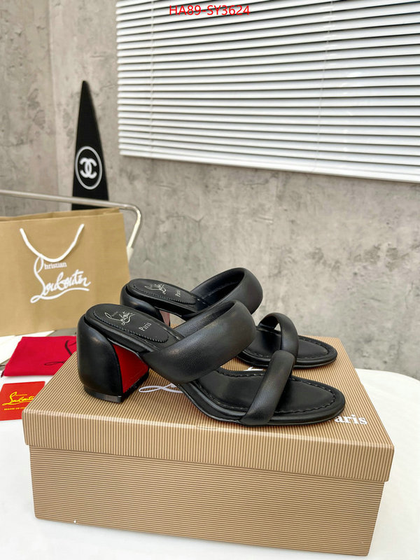 Women Shoes-Christian Louboutin we provide top cheap aaaaa ID: SY3624 $: 89USD