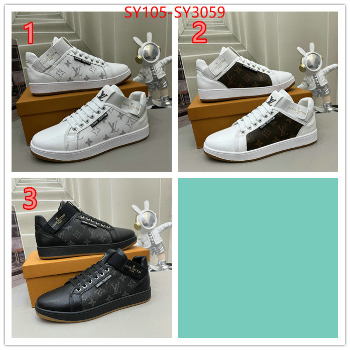 Men Shoes-LV what best designer replicas ID: SY3059 $: 105USD