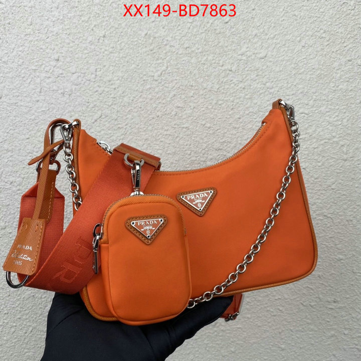 Prada Bags (TOP)-Re-Edition 2005 customize best quality replica ID: BD7757 $: 149USD