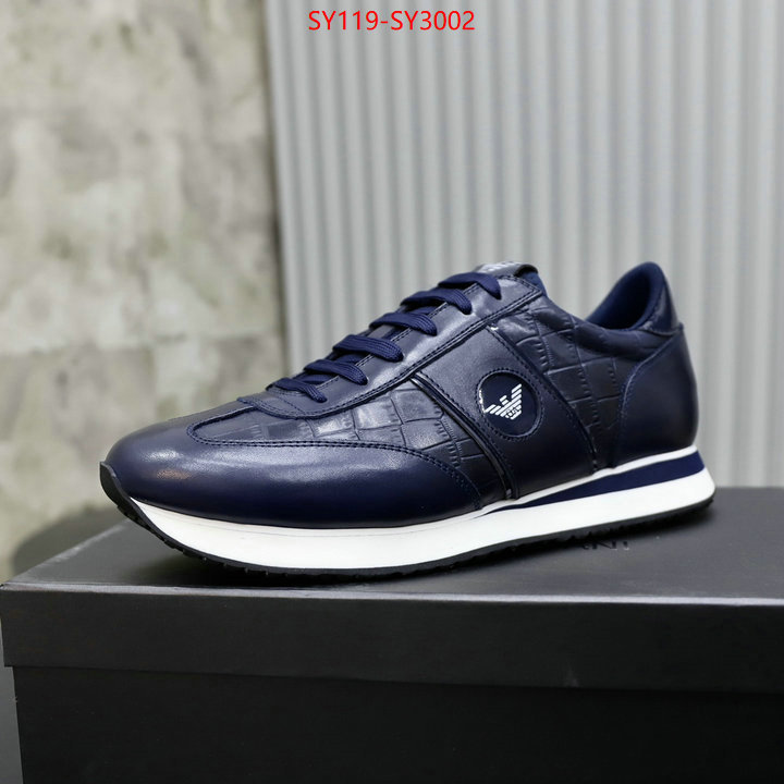 Men shoes-Armani where can i buy the best quality ID: SY3002 $: 119USD