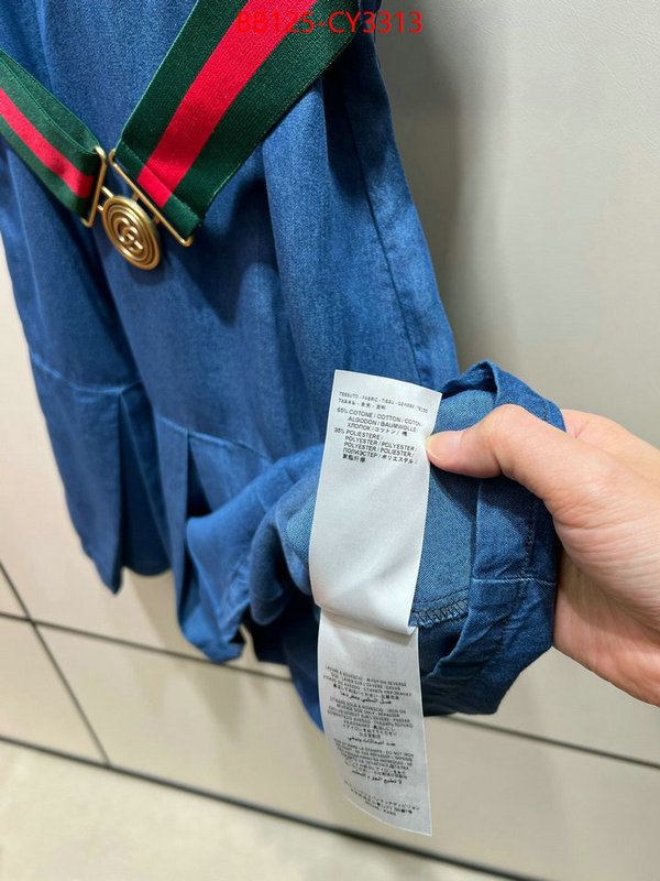 Clothing-Gucci aaaaa+ replica ID: CY3313 $: 125USD