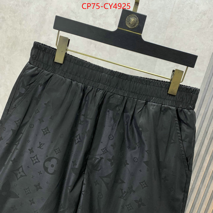 Clothing-LV can i buy replica ID: CY4925 $: 75USD