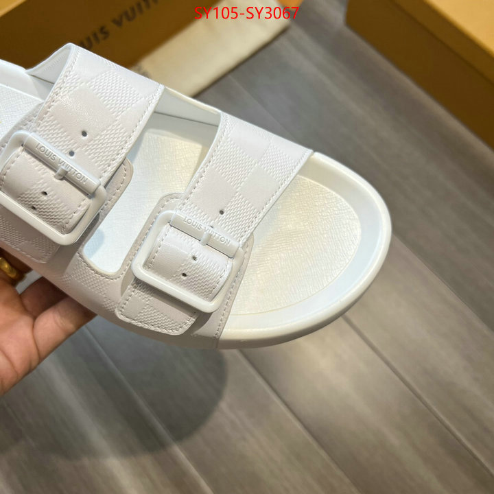 Men Shoes-LV is it illegal to buy dupe ID: SY3067 $: 105USD