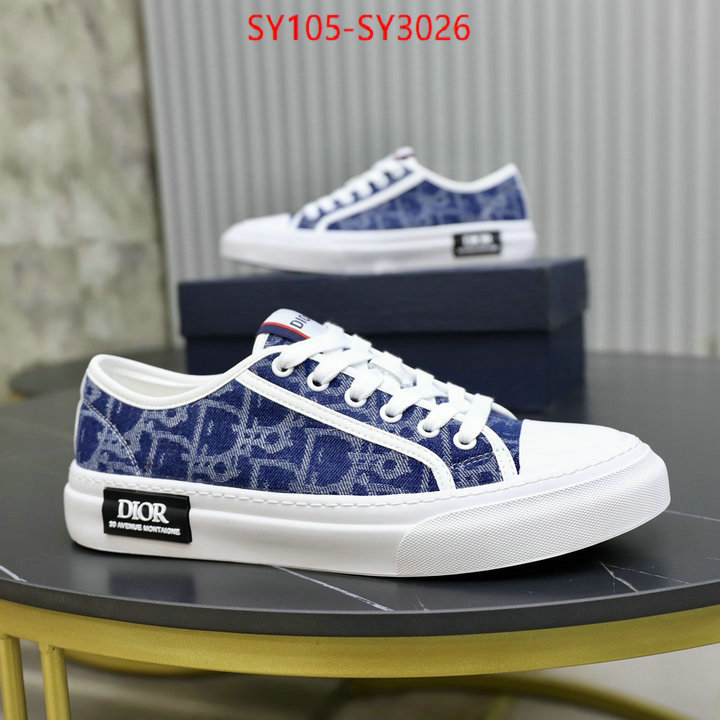 Men shoes-Dior is it ok to buy ID: SY3026 $: 105USD