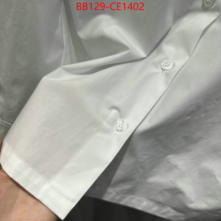 Clothing-Prada how to buy replica shop ID: CE1402 $: 129USD