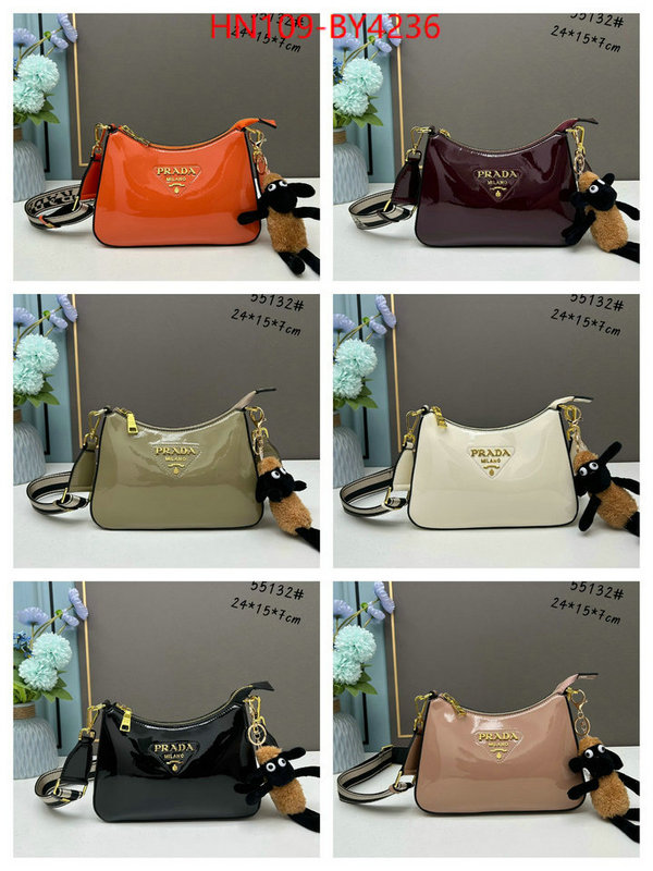 Prada Bags (4A)-Diagonal- at cheap price ID: BY4236 $: 109USD