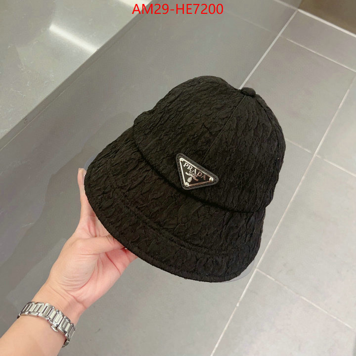 Cap (Hat)-Prada we curate the best ID: HE7200 $: 29USD