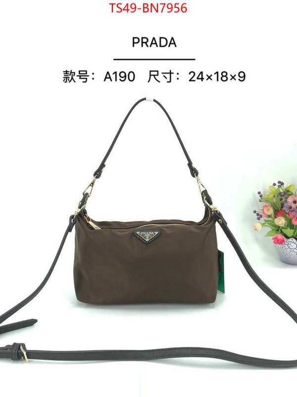 Prada Bags (4A)-Diagonal- aaaaa replica ID: BN7956 $: 49USD