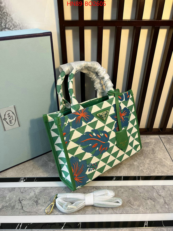 Prada Bags (4A)-Handbag- what's the best place to buy replica ID: BO2605 $: 89USD